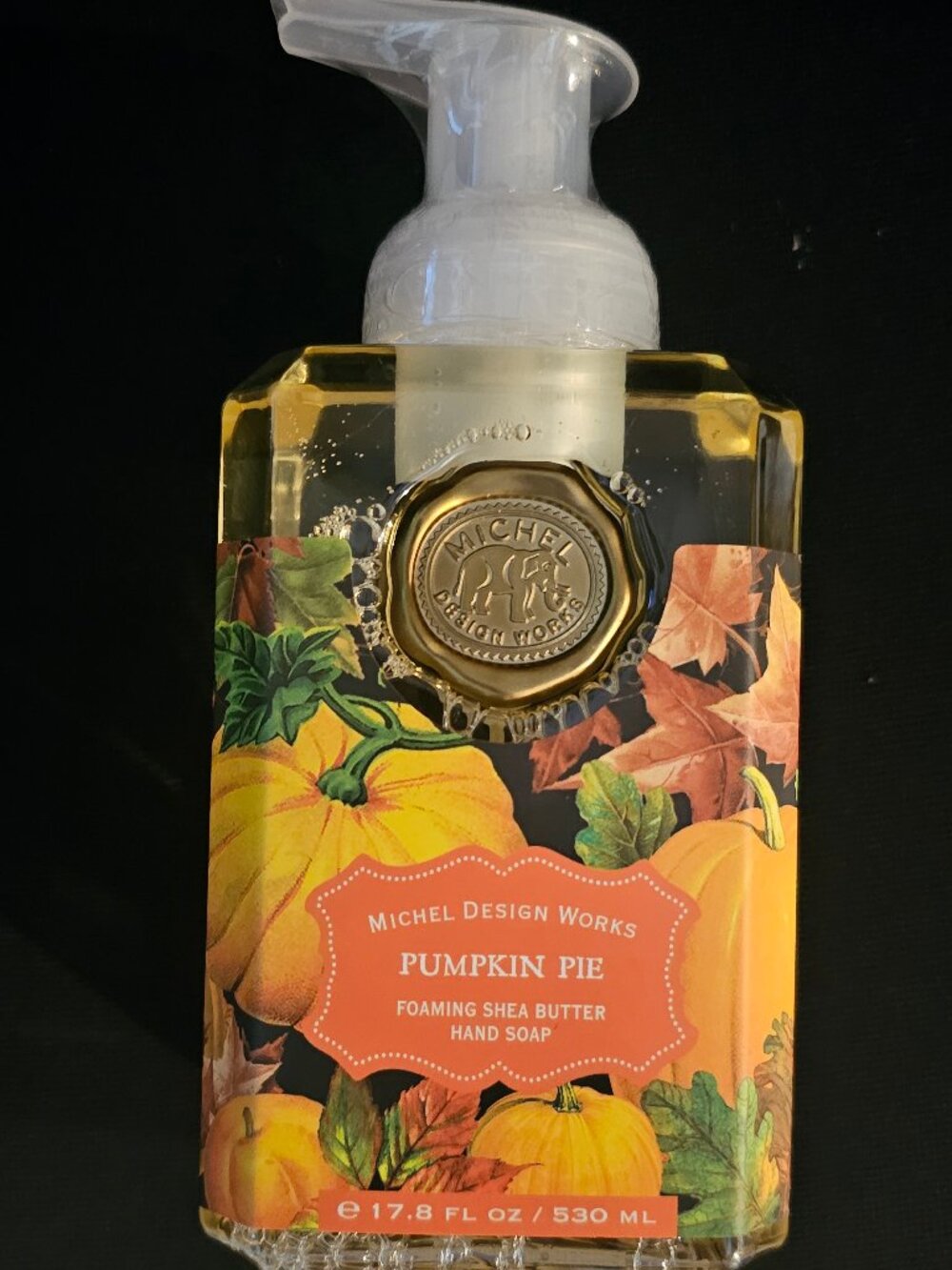 Michel Design Works Pumpkin Pie Foaming Shea Butter Hand Soap 17.8 fl oz